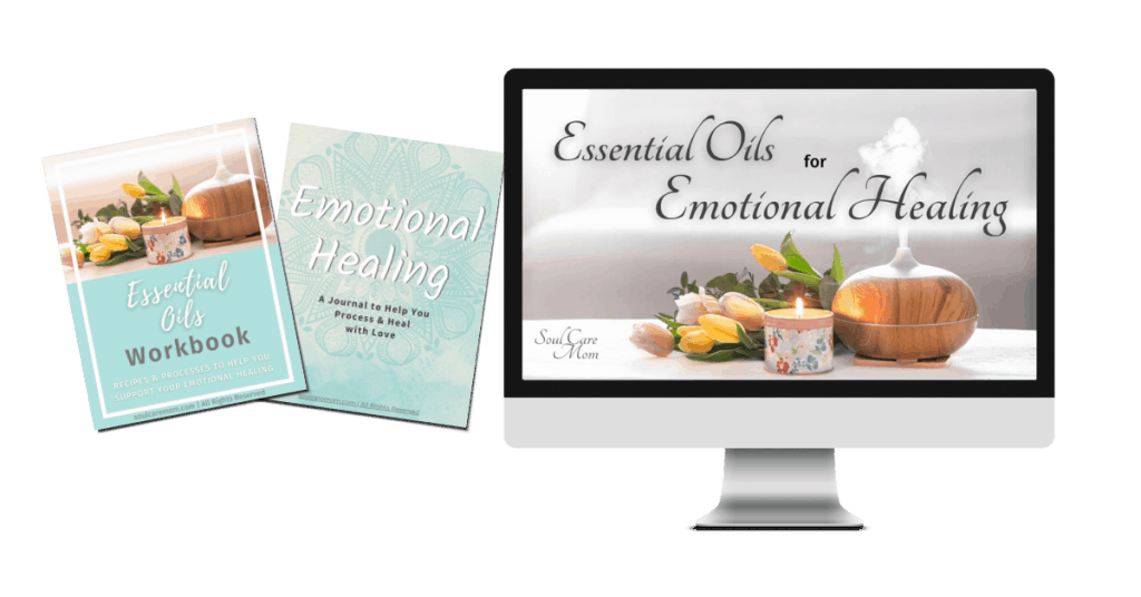 Essential Oils for Emotional Healing Course Mockup - Soul Care Mom