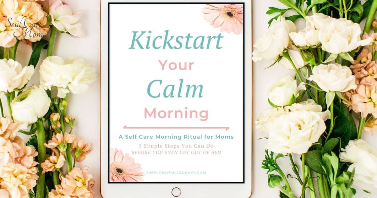 Kickstart for resources page - Soul Care Mom
