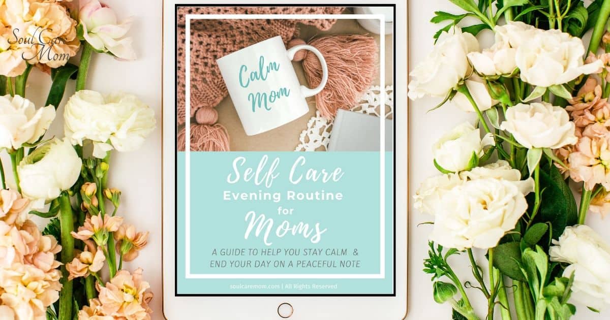 Self Care Evening Routine Guide - Soul Care Mom