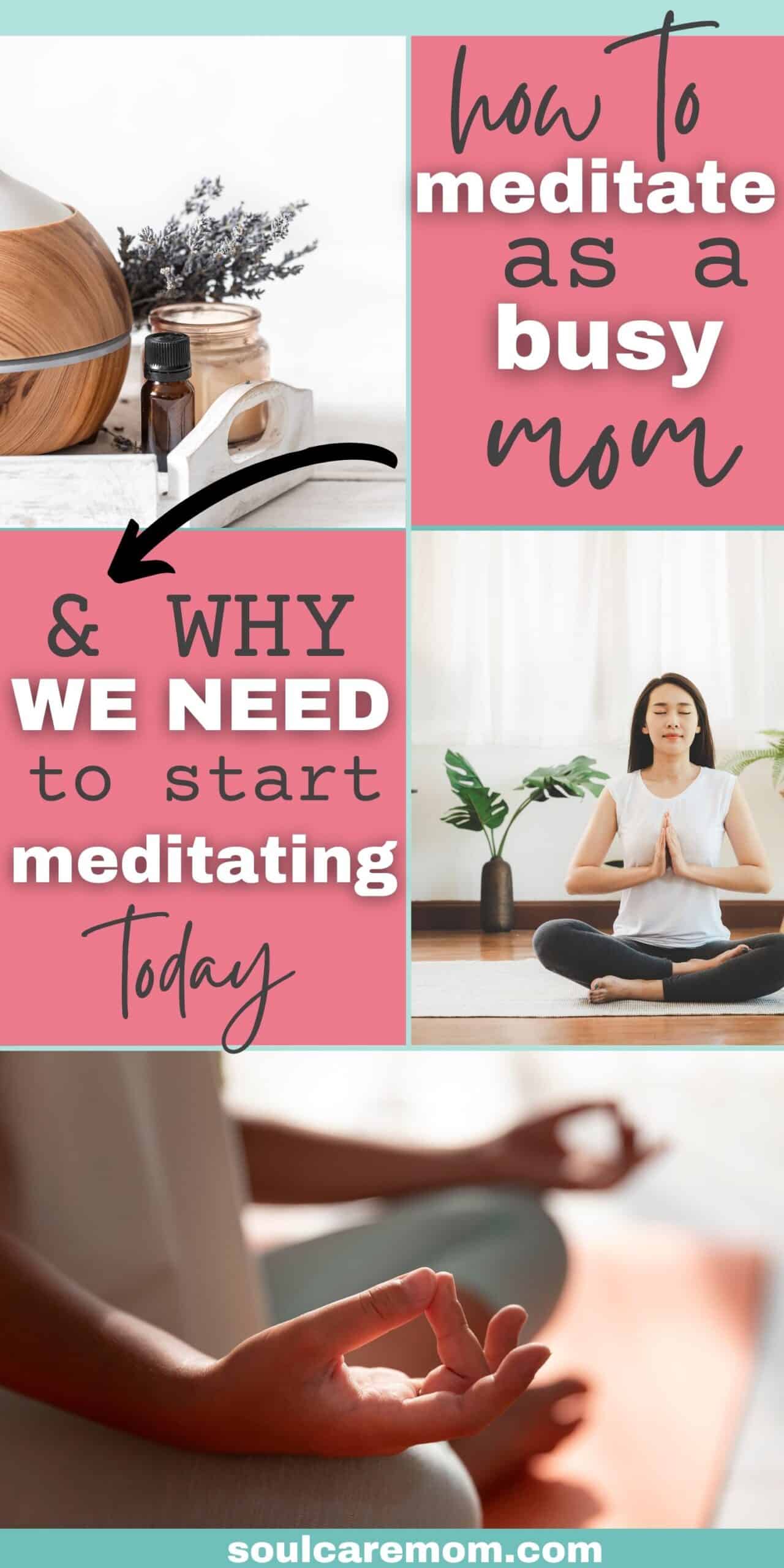 Myths About Meditation for Busy Moms - women meditating