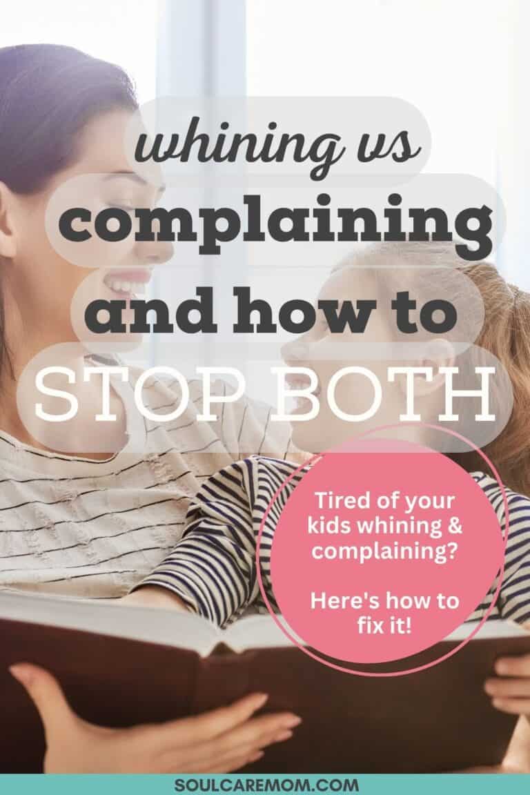 How To Stop Complaining & Feel Happier In 3 Easy Steps - Soul Care Mom