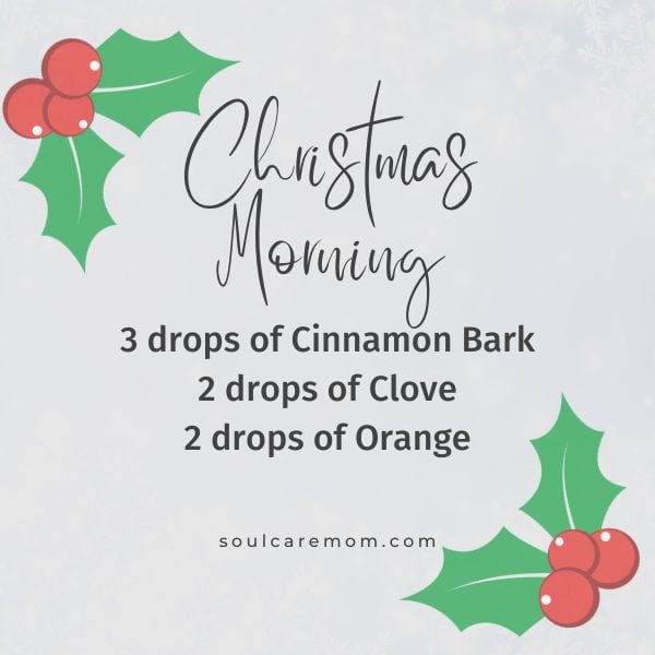Christmas Morning -  - Winter Essential Oil Blend Recipe