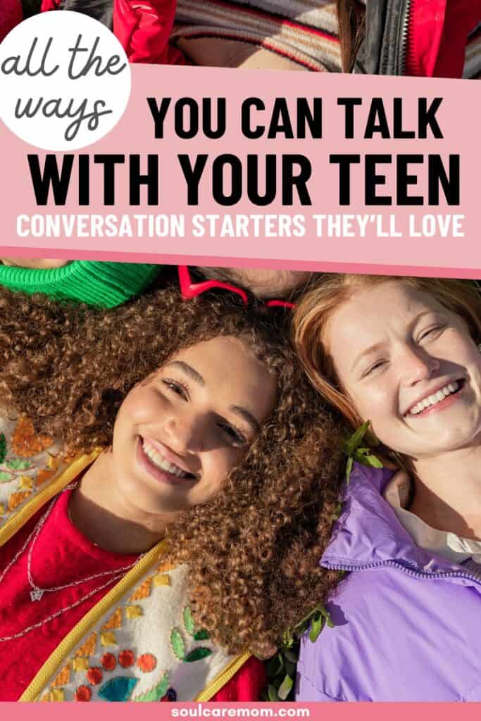 Teens smiling - Unlock the secrets of the teenage mind. This pin provides parents with valuable insights into teen emotions, thoughts, and behaviors, paving the way for deeper connections. Discover more at soulcaremom.com